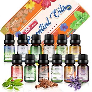 New Model-Essential oils by Engive Top12x5ml 100% Pure