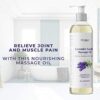 Aquableu’s Lavender Vanilla Massage Oil – Therapy Grade Essential Oils