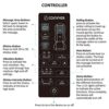 Comfier Full Back Massager with Heat -2D/3D Shiatsu Massage Seat