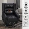 Esright Power Lift Recliner Chair for Elderly, Faux Leather