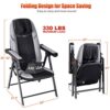 Shiatsu Folding Massage Chair – Full Body Relief with Heat & Vibration