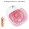 Foot Spa Bath Massager with Heat Bubbles Vibration
