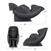 Fully Body Zero Gravity and Shiatsu Recliner with Bluetooth