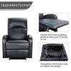 Homall Recliner Chair Padded PU Leather Home Theater