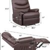 Homall Recliner Chair Padded Seat for Living Room