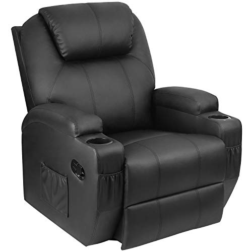 Homall Recliner Chair with Massage Single Living Room