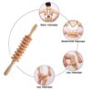 Liitrton Manual Wooden Fascia Massage Roller Trigger Points