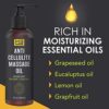 M3 Naturals Anti Cellulite Massage Oil Infused with Collagen and Stem Cell