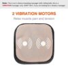 Massage Mat 3-in-1 Foot Warmer Bundle Neck, Back, Waist, Legs Pain
