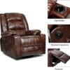Massage Recliner Chair with Heated Massage Ergonomic