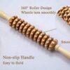 Mikako Wood Therapy Massage Tools,Anti Cellulite Roller Tool