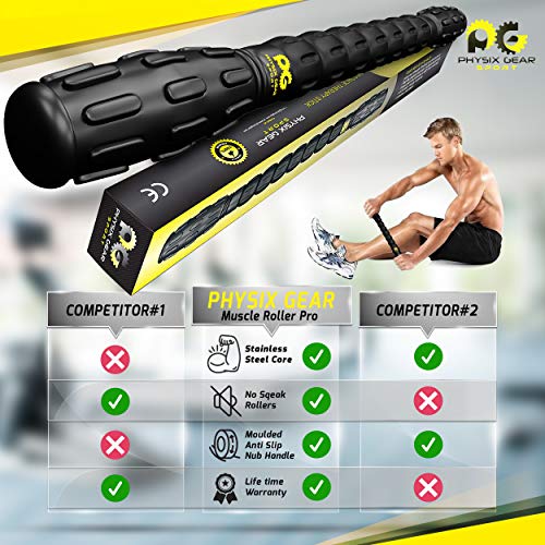 Muscle Roller Stick Pro The Best Self Massage Tool Relieve Sore