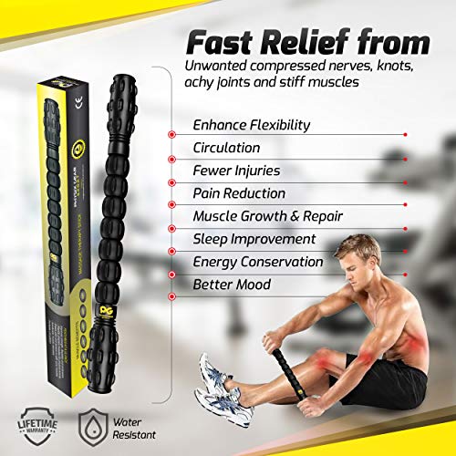 Muscle Roller Stick Pro The Best Self Massage Tool Relieve Sore Muscles Top Product Fitness