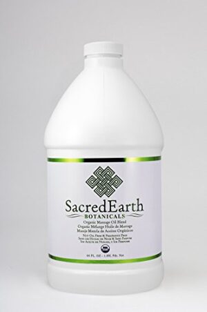 Organic Massage Oil Blend (½ Gallon) - Unscented, Nut Oil Free