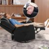 Reclining Sofa PU Leather Electric Massage Chair