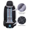 SNAILAX Cooling Car Seat Cushion with Massage