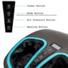Shiatsu Foot Massager Machine with Heat - Electric Deep Kneading