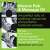 Skinsations – Hemp Oil Muscle Rub, Massage Oil