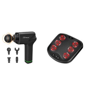 Snailax 2-in-1 Shiatsu Foot and Back Massager Massage Gun Bundle