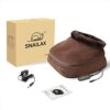 Snailax 3-in-1 Foot Warmer, Back Massager and Foot Massager with Heat