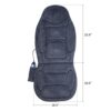 Snailax Vibration Massage Seat Cushion with Heat 6 Vibrating Motors