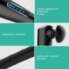 VOYOR Back Massager Handheld Cordless Deep Tissue Massager