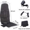 Vibrating-Back-Massager with Heat Seat Massager Cushion