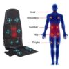 Vibration-Back-Massager with Heat, Back-Massage-Cushion