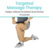 Vive Muscle Roller Stick - Body Massage for Deep Tissue