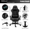 WeGuard Massage Gaming Chair Racing Office Computer Game