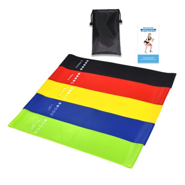 Fitness, Yoga Resistance Bands with 6 Levels