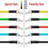 11Pcs/Set Fitness Resistance Bands Yoga Gym