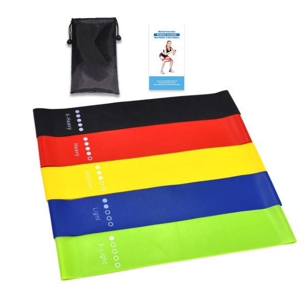Resistance Bands 6 Levels Elastic Exercises Fitness