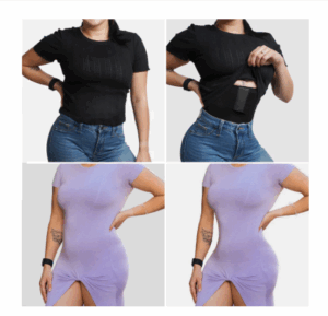 Invisible Wrap Plus Size Waist Trimmer Belt for Women - Adjustable Tummy Wrap for Gym Exercise.